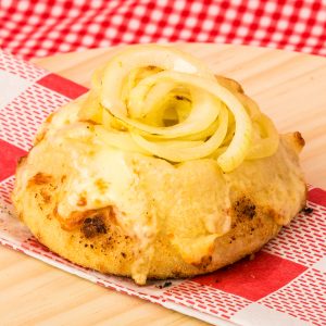 Pan de cebolla con manchego
